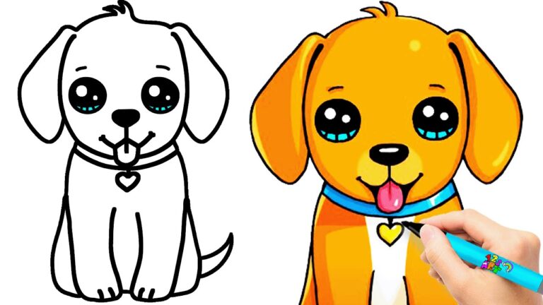 10 cani facili da disegnare