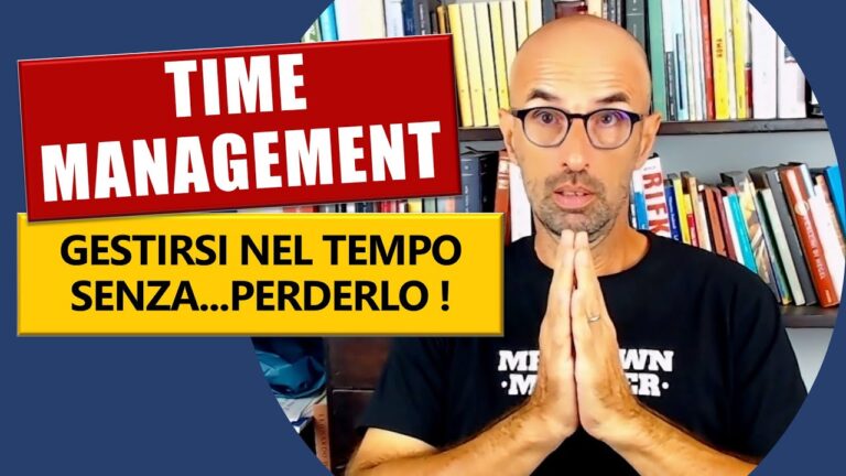 Il Primo Passo del Time Management