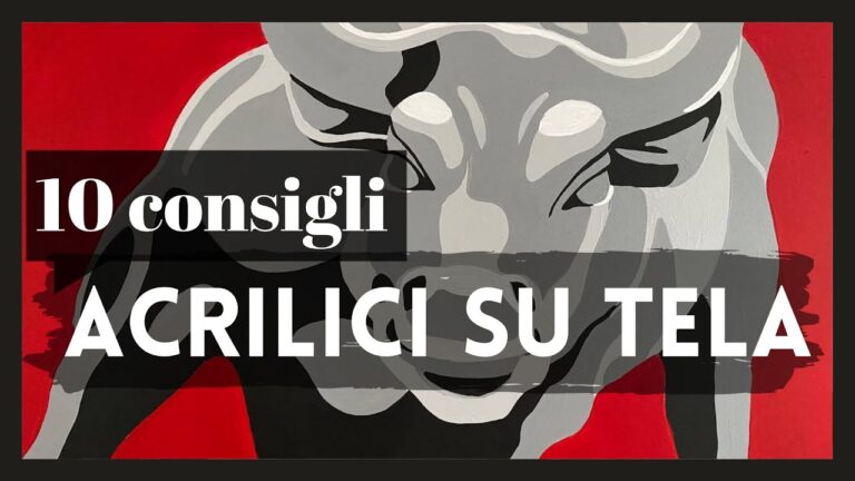 Guida alla Pittura Acrilica su Tela