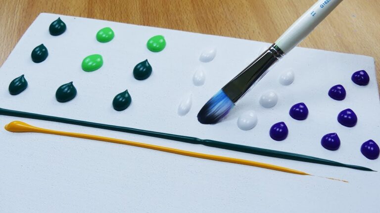 5 Tecniche di Pittura Acrilica per Principianti