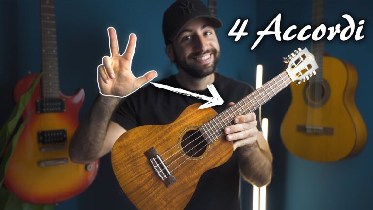 Guida rapida agli accordi di ukulele in italiano
