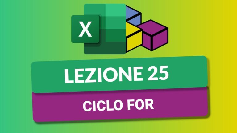 Titolo: Guida ottimizzata per VBA