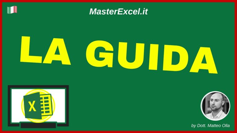 Manuale Formule Excel: Guida Ottimizzata per Principianti