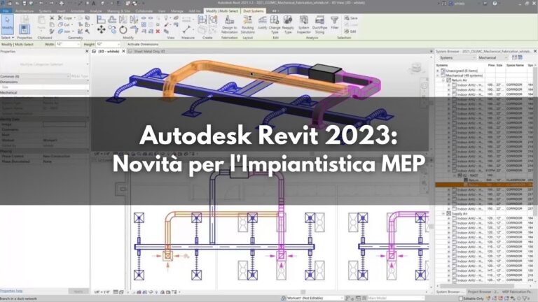 Miglioramento dell’efficienza del MEP con Revit: Guida completa
