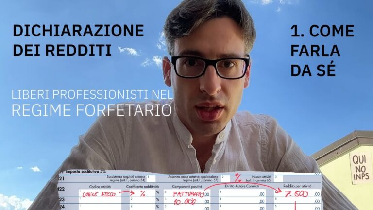 Guida al Regime Forfettario: Come compilare la Dichiarazione dei Redditi