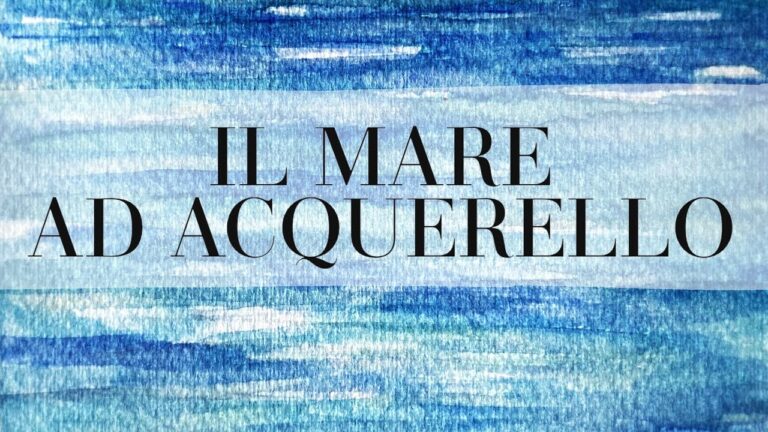 Come dipingere il mare ad acquerello: guida ottimizzata