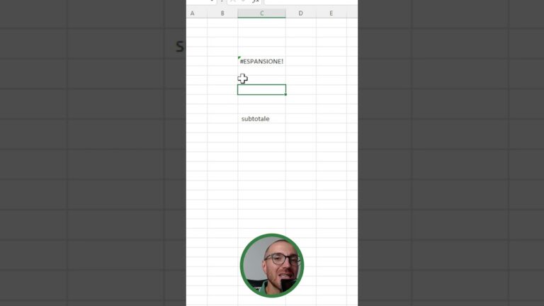 Come risolvere rapidamente gli errori di espansione in Excel