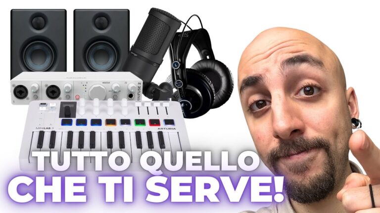 Registrazione in studio casalingo: guida ottimizzata