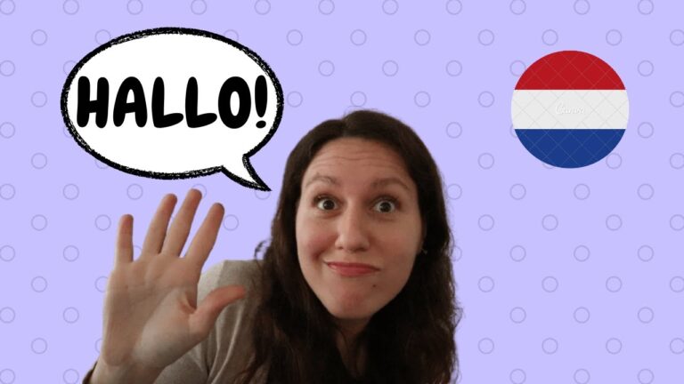 Come dire ciao in olandese