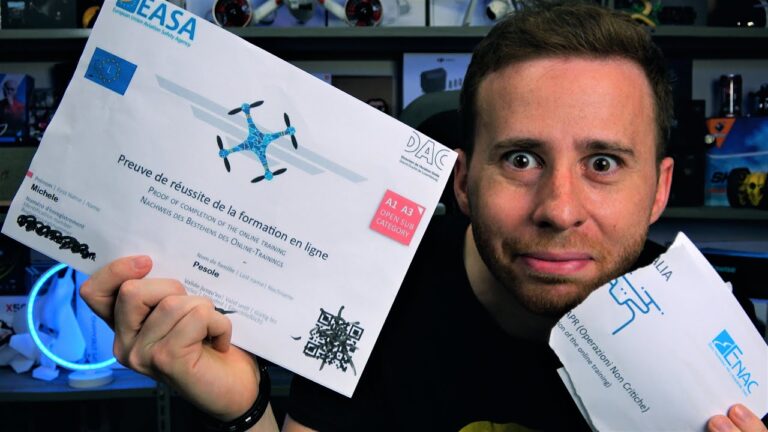 Come ottenere il patentino drone online con ENAC