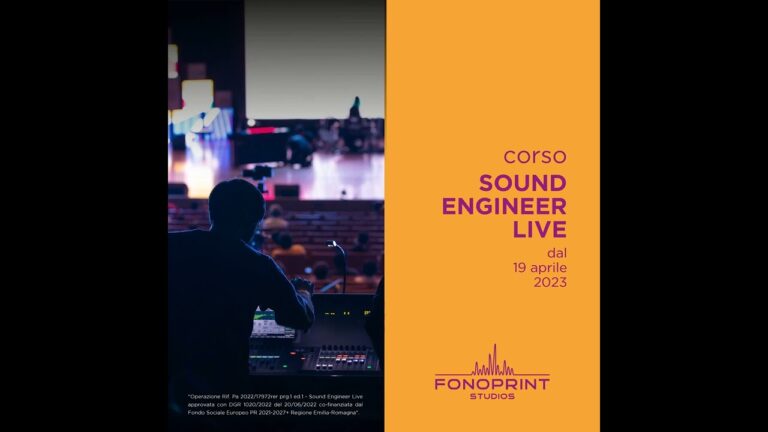 Guida essenziale per diventare un sound engineer di successo