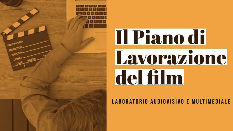Piano di Lavorazione nel Cinema: Ottimizzazione ed Efficienza
