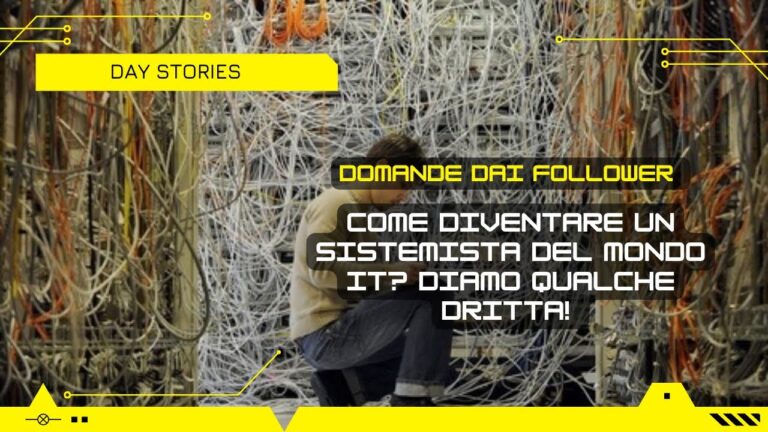 Ruolo e compiti dello Sistemista Informatico