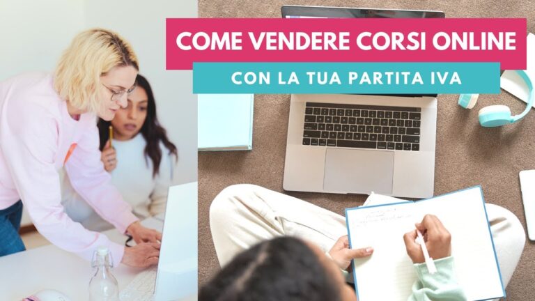 Come Vendere Corsi Online Senza Partita IVA