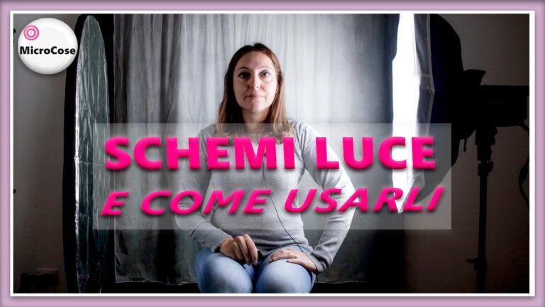 Schema luci fotografia: guida ottimizzata