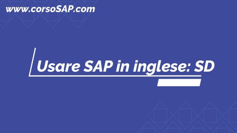 Pratiche ottimali SAP