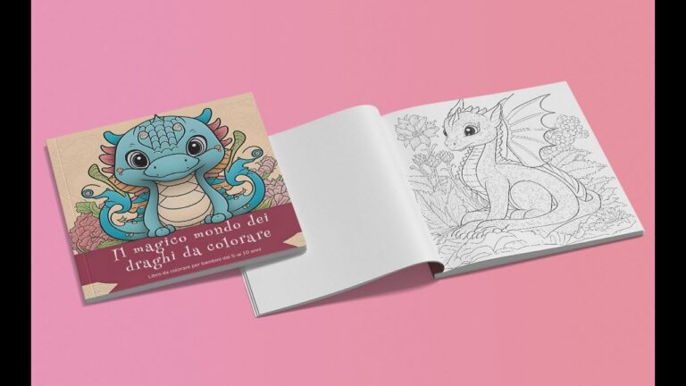 Generare pagine da colorare KDP con diffusione stabile