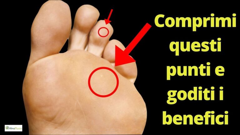 Guida alla Mappa Riflessologia Plantare Italiana