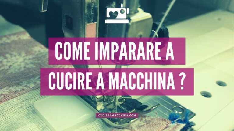 Corso di cucito: impara a usare la tua macchina da cucire