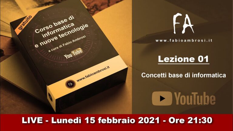 Introduzione ai Concetti Base di Informatica